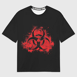 Футболка оверсайз мужская Plague Inc, цвет: 3D-принт