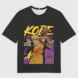 Футболка оверсайз мужская Kobe Bryant, цвет: 3D-принт