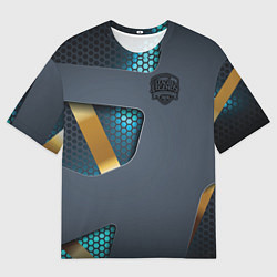 Футболка оверсайз мужская League of Legends, цвет: 3D-принт