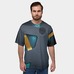 Футболка оверсайз мужская League of Legends, цвет: 3D-принт — фото 2