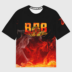 Футболка оверсайз мужская ВДВ, цвет: 3D-принт