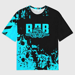 Футболка оверсайз мужская ВДВ, цвет: 3D-принт