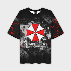 Футболка оверсайз мужская UMBRELLA CORP, цвет: 3D-принт