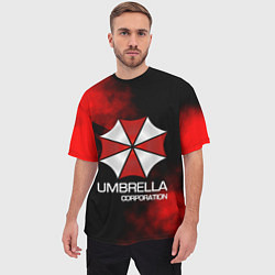 Футболка оверсайз мужская UMBRELLA CORP, цвет: 3D-принт — фото 2