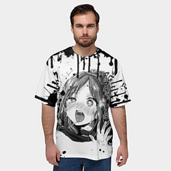 Футболка оверсайз мужская АХЕГАО, цвет: 3D-принт — фото 2