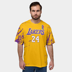 Футболка оверсайз мужская KOBE BRYANT, цвет: 3D-принт — фото 2