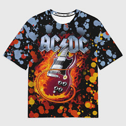 Мужская футболка оверсайз ACDC