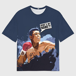 Футболка оверсайз мужская What's my NAME?!, цвет: 3D-принт