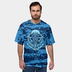 Футболка оверсайз мужская ВДВ СССР, цвет: 3D-принт — фото 2
