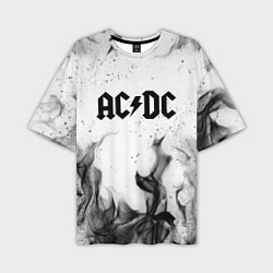 Футболка оверсайз мужская ACDC, цвет: 3D-принт