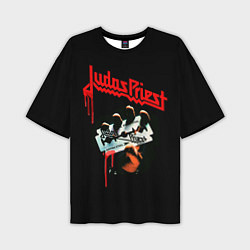Мужская футболка оверсайз Judas Priest