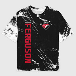 Футболка оверсайз мужская Tony Ferguson, цвет: 3D-принт