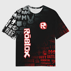 Футболка оверсайз мужская ROBLOX, цвет: 3D-принт