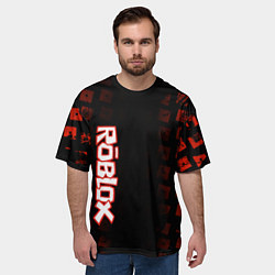 Футболка оверсайз мужская Roblox, цвет: 3D-принт — фото 2