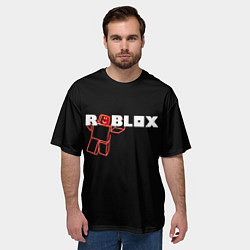 Футболка оверсайз мужская Роблокс Roblox, цвет: 3D-принт — фото 2