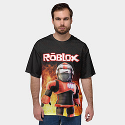 Футболка оверсайз мужская ROBLOX, цвет: 3D-принт — фото 2