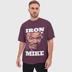 Футболка оверсайз мужская Mike Tyson, цвет: 3D-принт — фото 2