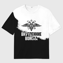 Мужская футболка оверсайз Внутренние Войска