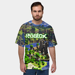Футболка оверсайз мужская ROBLOX, цвет: 3D-принт — фото 2