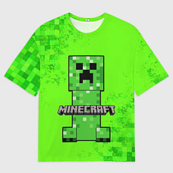 Футболка оверсайз мужская MINECRAFT, цвет: 3D-принт