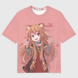 Футболка оверсайз мужская Raphtalia, цвет: 3D-принт