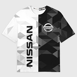 Мужская футболка оверсайз NISSAN