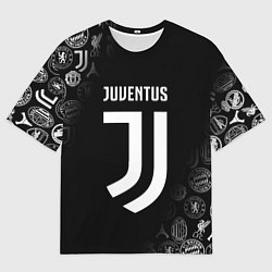 Футболка оверсайз мужская JUVENTUS, цвет: 3D-принт