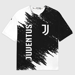 Футболка оверсайз мужская JUVENTUS, цвет: 3D-принт