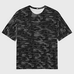 Футболка оверсайз мужская ГОРОДСКОЙ КАМУФЛЯЖ, цвет: 3D-принт
