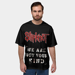 Футболка оверсайз мужская SLIPKNOT WANYK, цвет: 3D-принт — фото 2