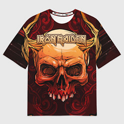 Мужская футболка оверсайз Iron Maiden