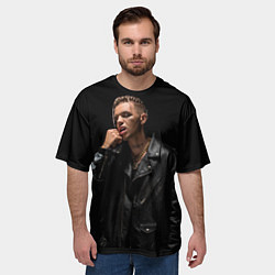 Футболка оверсайз мужская Элджей, цвет: 3D-принт — фото 2