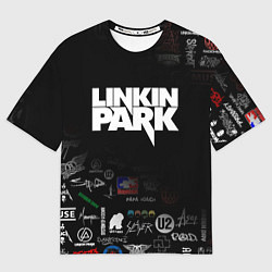 Футболка оверсайз мужская LINKIN PARK, цвет: 3D-принт