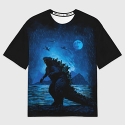 Футболка оверсайз мужская GODZILLA, цвет: 3D-принт