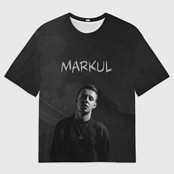 Футболка оверсайз мужская MARKUL, цвет: 3D-принт