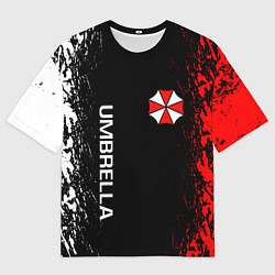 Футболка оверсайз мужская RESIDENT EVIL UMBRELLA, цвет: 3D-принт