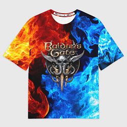 Мужская футболка оверсайз BALDURS GATE