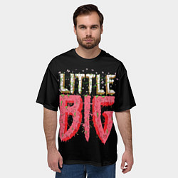 Футболка оверсайз мужская Little Big, цвет: 3D-принт — фото 2
