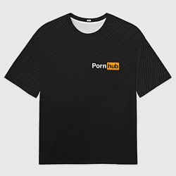 Мужская футболка оверсайз PORNHUB