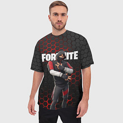 Футболка оверсайз мужская FORTNITE IKONIK, цвет: 3D-принт — фото 2
