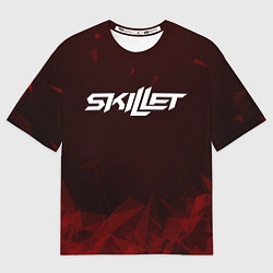 Футболка оверсайз мужская Skillet, цвет: 3D-принт