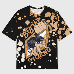 Футболка оверсайз мужская JoJo Bizarre Adventure, цвет: 3D-принт