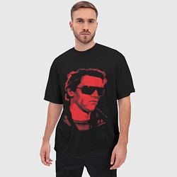 Футболка оверсайз мужская The Terminator 1984, цвет: 3D-принт — фото 2