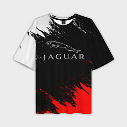 Футболка оверсайз мужская Jaguar, цвет: 3D-принт