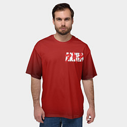 Футболка оверсайз мужская Akira, цвет: 3D-принт — фото 2