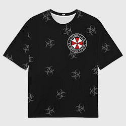 Футболка оверсайз мужская Umbrella Corp, цвет: 3D-принт