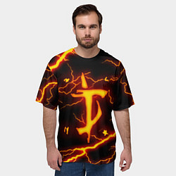 Футболка оверсайз мужская DOOM ETERNAL, цвет: 3D-принт — фото 2