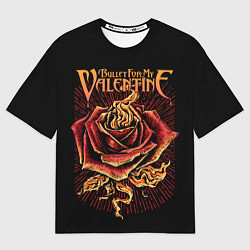 Мужская футболка оверсайз Bullet For My Valentine