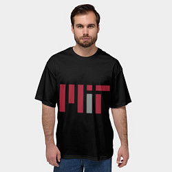 Футболка оверсайз мужская MIT, цвет: 3D-принт — фото 2