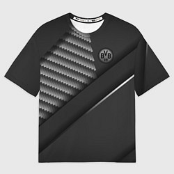 Футболка оверсайз мужская FC Borussia, цвет: 3D-принт